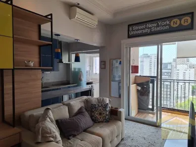 Apartamento com 1 Quarto para alugar, 48m² no Vila Nova Conceição, São Paulo