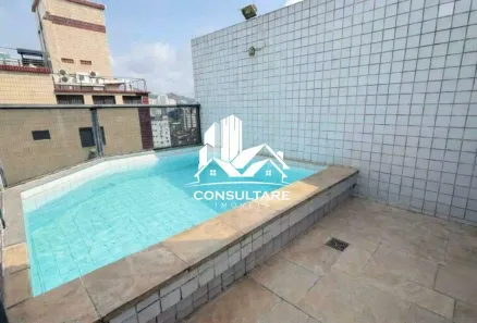 Cobertura com 1 Quarto à venda, 112m² no Pompéia, Santos
