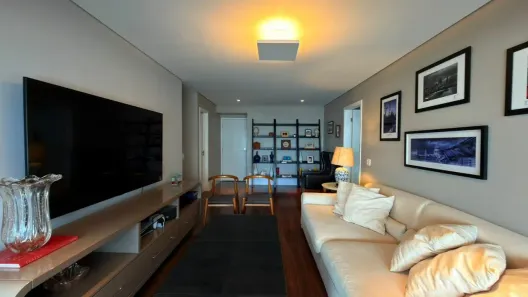 Apartamento com 3 Quartos para alugar, 134m² no Brooklin Paulista, São Paulo