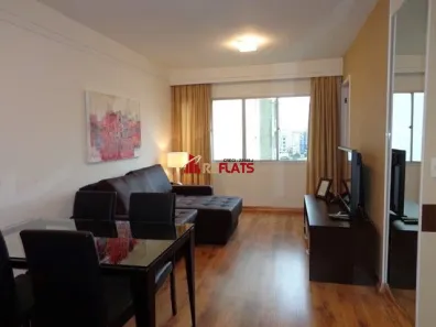 Flat com 1 Quarto para alugar, 42m² no Itaim Bibi, São Paulo