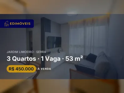 Apartamento com 3 Quartos à venda, 53m² no Jardim Limoeiro, Serra