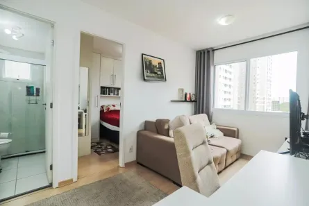 Apartamento com 1 Quarto à venda, 34m² no Água Branca, São Paulo