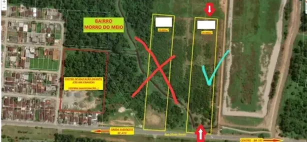 Lote/Terreno à venda, 20000m² no Morro do Meio, Joinville