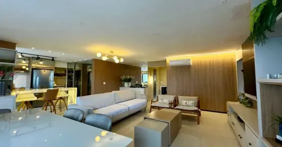 Apartamento com 3 Quartos para alugar, 160m² no Setor Bueno, Goiânia