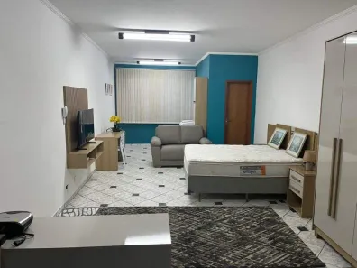 Flat com 1 Quarto para alugar, 35m² no Centro, São Bernardo do Campo