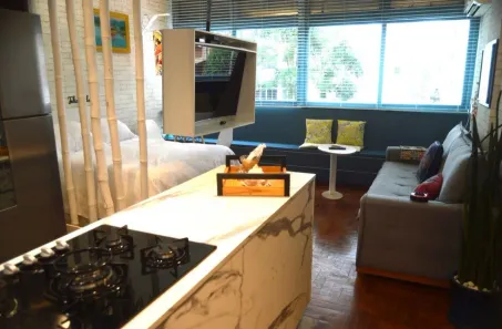 Kitnet com 1 Quarto à venda, 30m² no Boqueirão, Santos