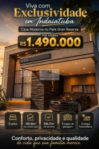 Casa de Condomínio com 3 Quartos à venda, 140m² no Vila Rubens, Indaiatuba