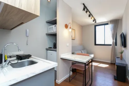 Apartamento com 1 Quarto para alugar, 25m² no Centro, Curitiba