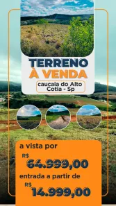Lote/Terreno à venda, 500m² no dos Mendes (Caucaia do Alto), Cotia
