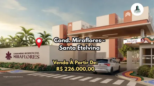 Apartamento com 2 Quartos à venda, 42m² no Santa Etelvina, Manaus