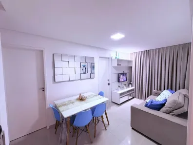 Apartamento com 2 Quartos para alugar, 46m² no Mangabeira, Feira de Santana