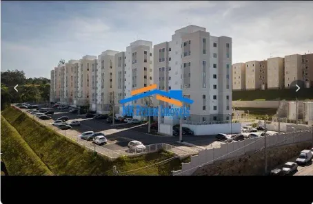 Apartamento com 2 Quartos à venda, 48m² no Jardim São Luiz, Jandira