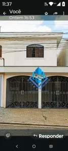 Sobrado com 3 Quartos à venda, 170m² no Vila Scarpelli, Santo André