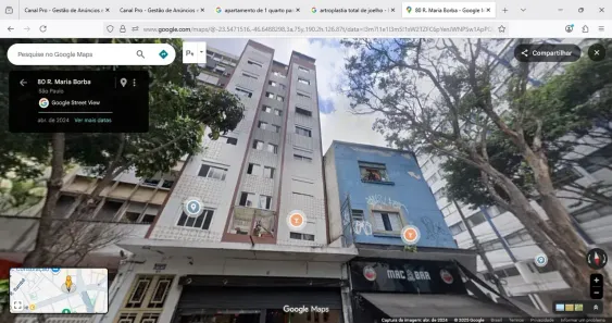 Apartamento com 1 Quarto para alugar, 44m² no Vila Buarque, São Paulo