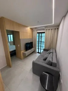 Flat com 1 Quarto para alugar, 60m² no Meia Praia, Itapema