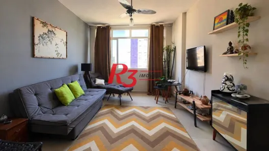 Apartamento com 1 Quarto à venda, 62m² no Gonzaga, Santos