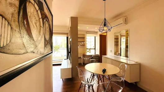 Apartamento com 1 Quarto para venda ou aluguel, 57m² no Cambuí, Campinas