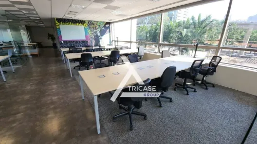 Sala Comercial para alugar, 266m² no Cidade Monções, São Paulo