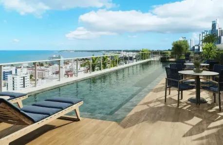 Apartamento com 2 Quartos à venda, 60m² no Cabo Branco, João Pessoa