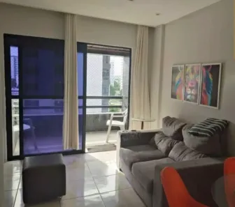 Flat com 1 Quarto para alugar, 48m² no Boa Viagem, Recife