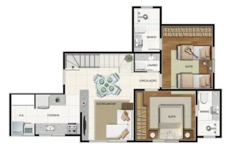 Cobertura com 2 Quartos à venda, 135m² no Sagrada Família, Belo Horizonte