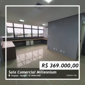 Sala Comercial à venda, 33m² no Chapada, Manaus