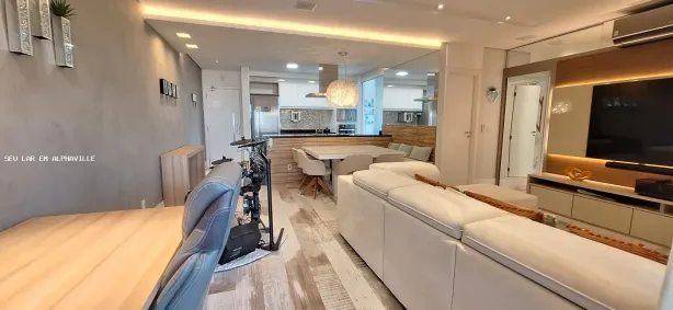 Apartamento com 2 Quartos para alugar, 100m² no Tamboré, Santana de Parnaíba