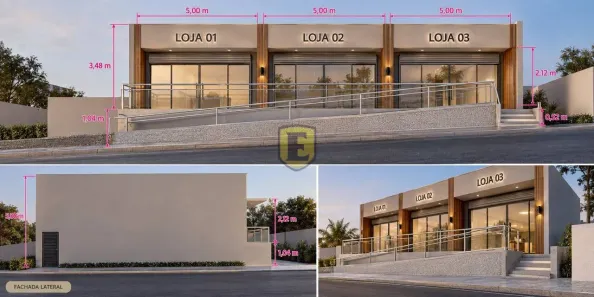 Ponto Comercial para alugar, 35m² no Alemanha, São Luís