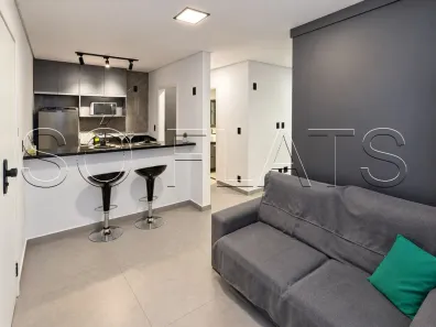 Flat com 1 Quarto à venda, 36m² no Centro, São Vicente