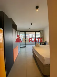 Flat com 1 Quarto para alugar, 37m² no Vila Olímpia, São Paulo
