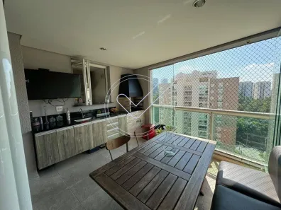 Apartamento com 3 Quartos para alugar, 122m² no Tamboré, Santana de Parnaíba