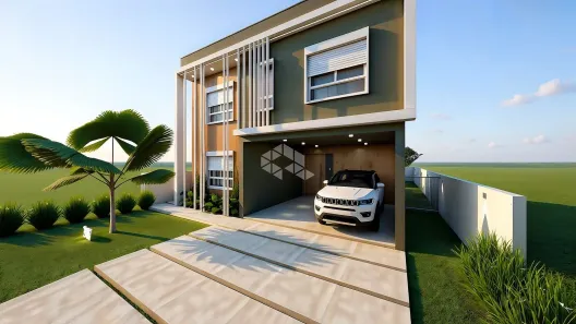 Casa de Condomínio com 4 Quartos à venda, 195m² no Camobi, Santa Maria