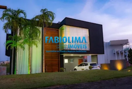 Casa de Condomínio com 4 Quartos à venda, 390m² no Alphaville (Abrantes), Camaçari