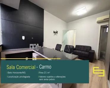 Sala Comercial à venda, 22m² no Santa Efigênia, Belo Horizonte