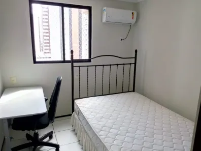 Apartamento com 3 Quartos para alugar, 90m² no Calhau, São Luís