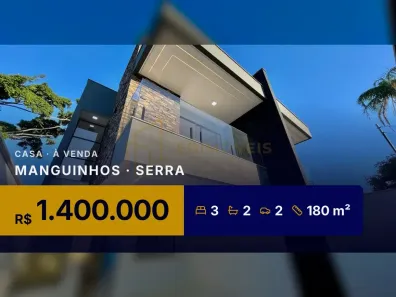 Casa com 3 Quartos à venda, 180m² no Manguinhos, Serra