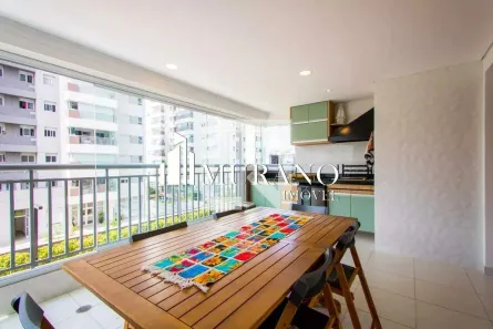 Apartamento com 3 Quartos à venda, 115m² no Vila Assunção, Santo André
