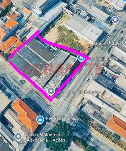 Lote/Terreno à venda, 1698m² no Vila Ré, São Paulo