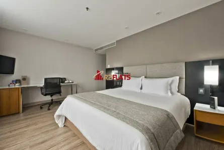 Flat com 1 Quarto à venda, 28m² no Cerqueira César, São Paulo