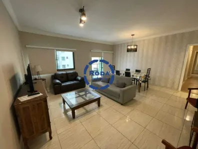 Apartamento com 3 Quartos para alugar, 135m² no Boqueirão, Santos