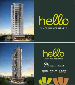 Apartamento com 1 Quarto à venda, 37m² no Setor Leste Universitário, Goiânia