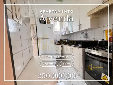 Apartamento com 2 Quartos à venda, 55m² no Conjunto Jacaraípe, Serra