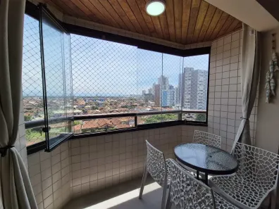 Apartamento com 1 Quarto à venda, 58m² no Maracanã, Praia Grande