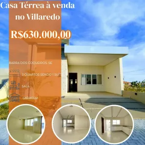 Casa de Condomínio com 3 Quartos à venda, 145m² no Zona de Expansão (Olhos D'Agua), Barra dos Coqueiros