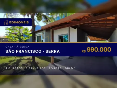 Casa com 4 Quartos à venda, 240m² no São Francisco, Serra