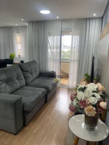 Apartamento com 3 Quartos à venda, 70m² no Jardim Vila Rica, Santo André