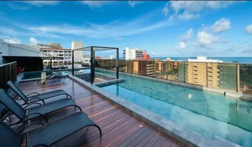 Apartamento com 2 Quartos para alugar, 65m² no Cabo Branco, João Pessoa