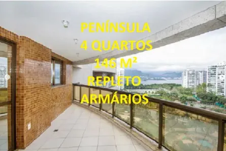Apartamento com 4 Quartos à venda, 146m² no Barra da Tijuca, Rio de Janeiro