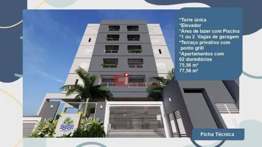 Apartamento com 1 Quarto à venda, 37m² no Jardim Tonini, Jaguariúna