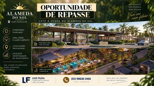 Lote/Terreno à venda, 200m² no Muçumagro, João Pessoa